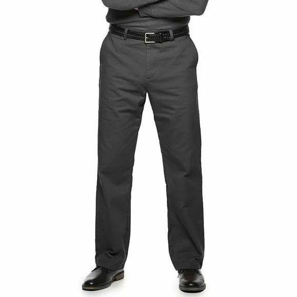 croft & barrow Pants Mens Croft Barrow Classicfit Essential Khaki